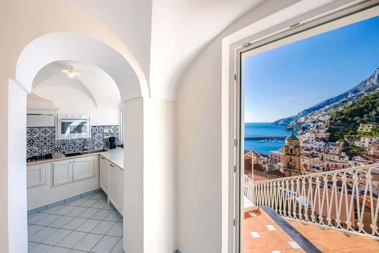 Villa Angelina Amalfi Art cucina terrazza amalfi