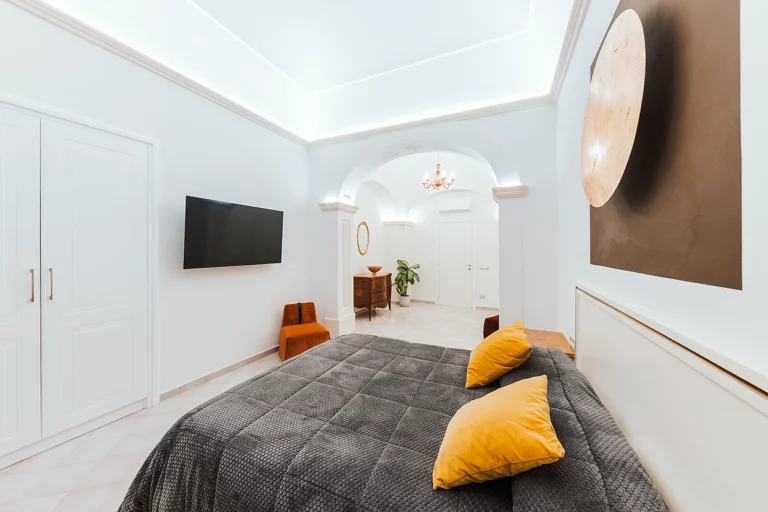 Villa Angelina Luxury camera king size con anticamera e vista su amalfi